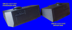 FOX ACOUSTICS 2019-2023 GMC - CHEVY CREW CAB 2-12" VENTED UNDER SEAT SUBWOOFER BOX