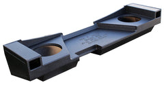FOX ACOUSTICS 2007-2023 GM EXT - DOUBLE CAB 2-10" VENTED SUBWOOFER BOX