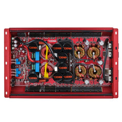 DS18 HOOLIGAN KO H-KO5 1-Channel Class-D Amplifier with Voltmeter 5000W RMS Red product image 2