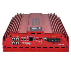 DS18 HOOLIGAN KO H-KO5 1-Channel Class-D Amplifier with Voltmeter 5000W RMS Red product image 3