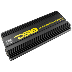 DS18 H-KO10 HOOLIGAN SPL 1-Channel Subwoofer Monoblock Car Amplifier, Voltmeter, Clip Indicator 10,000 Watts RMS 1-Ohm Made In Korea