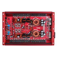DS18 HOOLIGAN KO H-KO340 4-Channel Full-Range Class-D Amplifier 4 x 300W RMS Red product image 2