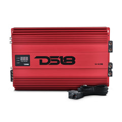 DS18 HOOLIGAN KO H-KO5 1-Channel Class-D Amplifier with Voltmeter 5000W RMS Red product image 1