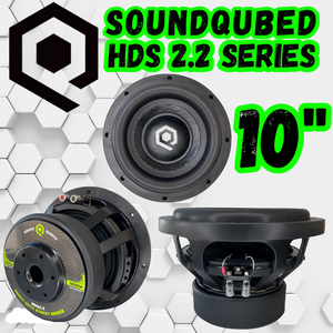 SoundQubed 10" HDS 2.2 Series Subwoofer