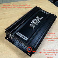 Sky High Car Audio SH-3000.4 4-Channel Full-Range Amplifier (2 OHM Stable) product image 3