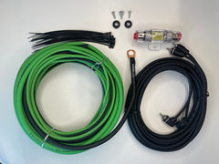 SoundQubed 8 Gauge CCA Amp Kit (single amp kit)