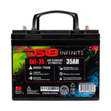 DS18 INF-35AH INFINITE 35 AH 1250 Watts AGM Power Cell 12 Volt Battery