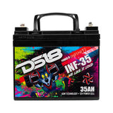 DS18 INF-35AH INFINITE 35 AH 1250 Watts AGM Power Cell 12 Volt Battery