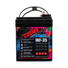 DS18 INF-35AH INFINITE 35 AH 1250 Watts AGM Power Cell 12 Volt Battery