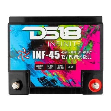 DS18 INF-45AH INFINITE 45 AH 1500 Watts AGM Power Cell 12 Volt