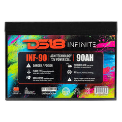 DS18 INF-90AH INFINITE 90 AH 2500 Watts AGM Power Cell 12 Volt Battery