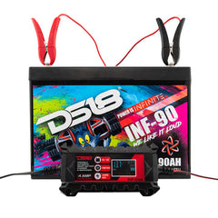 DS18 INF-C4A 4 AMP Automatic Smart Lithium and AGM Car Battery Charger & Maintainer