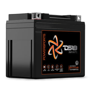 DS18 INF-YTX12-BS INFINITE 450 Watts 12 AH AGM Power Cell For Power Sports