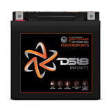 DS18 INF-YTX14-BS INFINITE 500 Watts 14 AH AGM Power Cell For Power Sports