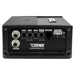 DS18 ION Compact Full Range 1 Channel Amplifier 1200 Watts RMS @ 1-Ohm