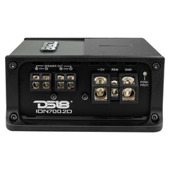 DS18 ION Compact Full Range 2 Channel Amplifier 2 x 350W RMS @ 2-Ohm
