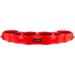 DS18 JL-SBAR/RD Jeep JL/JLU,JT Overhead Bar System Fits 4 X 8" Speakers and 4 X Tweeters -Red