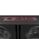 DS18 LSE-212A Bass Package 2 X SLC-MD12 In a Ported Box with S-1500.1/RD Amplifier and 4-GA Amp Kit 500 Watts Rms