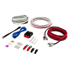 DS18 HYDRO MOFCKIT4 Marine Tinned 100% Copper OFC Amplifier Installation Kit 4-GA