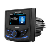 DS18 MRX150  Marine and Powersports Headunit 3" Color TFT screen , 2 Zones, 4 volts Output, BT, RDS 4 X 50 Watts
