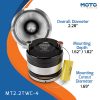 PRV Audio MT2.2TWC-4 2.25" Short Horn Chrome Tweeter