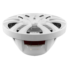 DS18 HYDRO NXL-10/WH 10" 2-Way Marine Water Resistant Speakers with Integrated RGB LED Lights 600 Watts - White