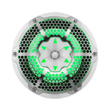 DS18 NXL-10 10" 2-Way Coaxial Marine Speaker With LED RGB Lights 200 Watts Rms 4-Ohm -White