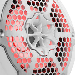 DS18 HYDRO NXL-6M/WH 6.5" 2-Way Marine Water Resistant Speakers with Integrated RGB LED Lights 300 Watts - White