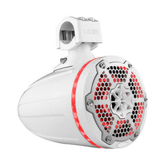 DS18 NXL-X6TPNEO  NXL 6.5" Neodymium Marine and Powersports Towers with Built-in Passive Radiator, 1" Driver and LED RGB Lights 150 Watts Rms -White