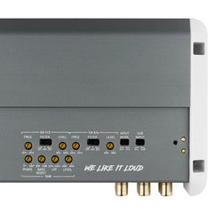 DS18 NXL-M5 NXL 5-Channel Full-Range Class D IPX5 Marine and Powersports Amplifier 4 x 180 @ 4-Ohm and 1 x 600 @ 2-Ohm Watts Rms