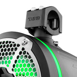 DS18 NXL-X10TPNEO NXL 10" Neodymium Marine and Powersports Towers with Built-in Passive Radiator, 1" Driver and LED RGB Lights 300 Watts Rms -Black