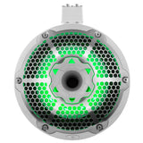 DS18 NXL-X10TPNEO NXL 10" Neodymium Marine and Powersports Towers with Built-in Passive Radiator, 1" Driver and LED RGB Lights 300 Watts Rms -White