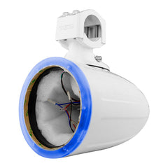 DS18 NXL-X6TP/WH.NS NXL 6.5" Marine and Powersports Empty Tower LED RGB Lights -White