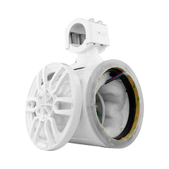 DS18 NXL-X6TP/WH.NS NXL 6.5" Marine and Powersports Empty Tower LED RGB Lights -White