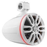 DS18 NXL-X8TP/WH.NS NXL 8" Marine and Powersports Empty Tower LED RGB Lights -White
