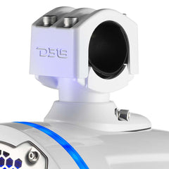DS18 NXL-X8TPNEO NXL 8" Neodymium Marine and Powersports Towers with Built-in Passive Radiator, 1" Driver and LED RGB Lights 180 Watts Rms -White