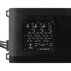 DS18 NXL-X900.6D NXL 6-Channel Full-Range Class D IP67 Marine and Powersports Amplifier 6 x 150 Watts Rms @ 4-Ohm