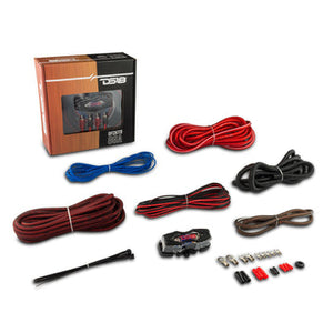 DS18 OFCKIT8 8-GA OFC 100% Copper Amplifier Installation Kit-OFCKIT8