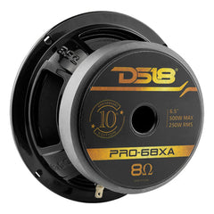 DS18 PRO-68XA 10th Anniversary Edition 6.5" Mid-Range Loudspeaker 250 Watts Rms 8-Ohm