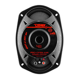 DS18 PRO-CF69.4NR  6x9" Neodymium Carbon Fiber Water resistant Cone Mid-Bass Loudspeaker 300 Watts Rms 4-Ohm