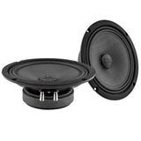 DS18 PRO-CF8.4SL 8" Shallow Carbon Fiber Water resistant Cone Mid-Bass Loudspeaker 275 Watts Rms 4-Ohm