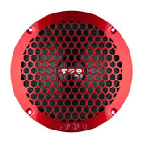 DS18 PRO-GRILL6MS 6.5" Universal Shallow Speaker Grill -Red