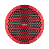 DS18 PRO-GRILL8MS 8" Universal Shallow Speaker Grill -Red