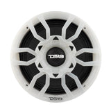 DS18 PRO-GRILL8RGB 8" Universal Speaker Grill Cover -RGB LED Lights