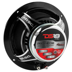 DS18 PRO-NEO8 8" Neodymium Mid-Range Loudspeaker with Bullet 600 Watts 4-Ohm