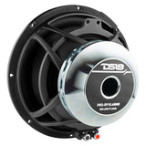 DS18 PRO-RY10.4NMB 10" Neodymium Water resistant Carbon Fiber Cone Mid-Bass Woofer 450 Watts Rms 4-Ohm