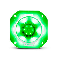 DS18 PRO-TW3L 4" Super Bullet Tweeter with RGB LED Lights 500 Watts 1.5" Aluminum 4-Ohm Vc