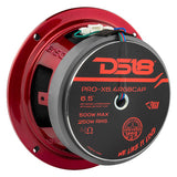 DS18 PRO-X 6.5" Mid-Range Loudspeaker with RGB Light Dust Cap 250 Watts Rms 4-Ohm