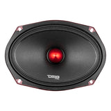 DS18 PRO-X698BM 6x9” Mid-Range Loudspeaker with Bullet 275 Watts RMS 8-Ohm with Grill