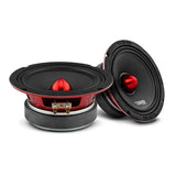 DS18 PRO-X6BM 6.5” Mid-Range Loudspeaker with Bullet 250 Watts RMS 8-Ohm
